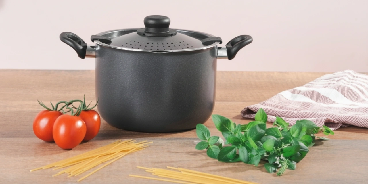Linha utensílios e espagueteiras Multiflon - Utensílios Antiaderentes para Atacado